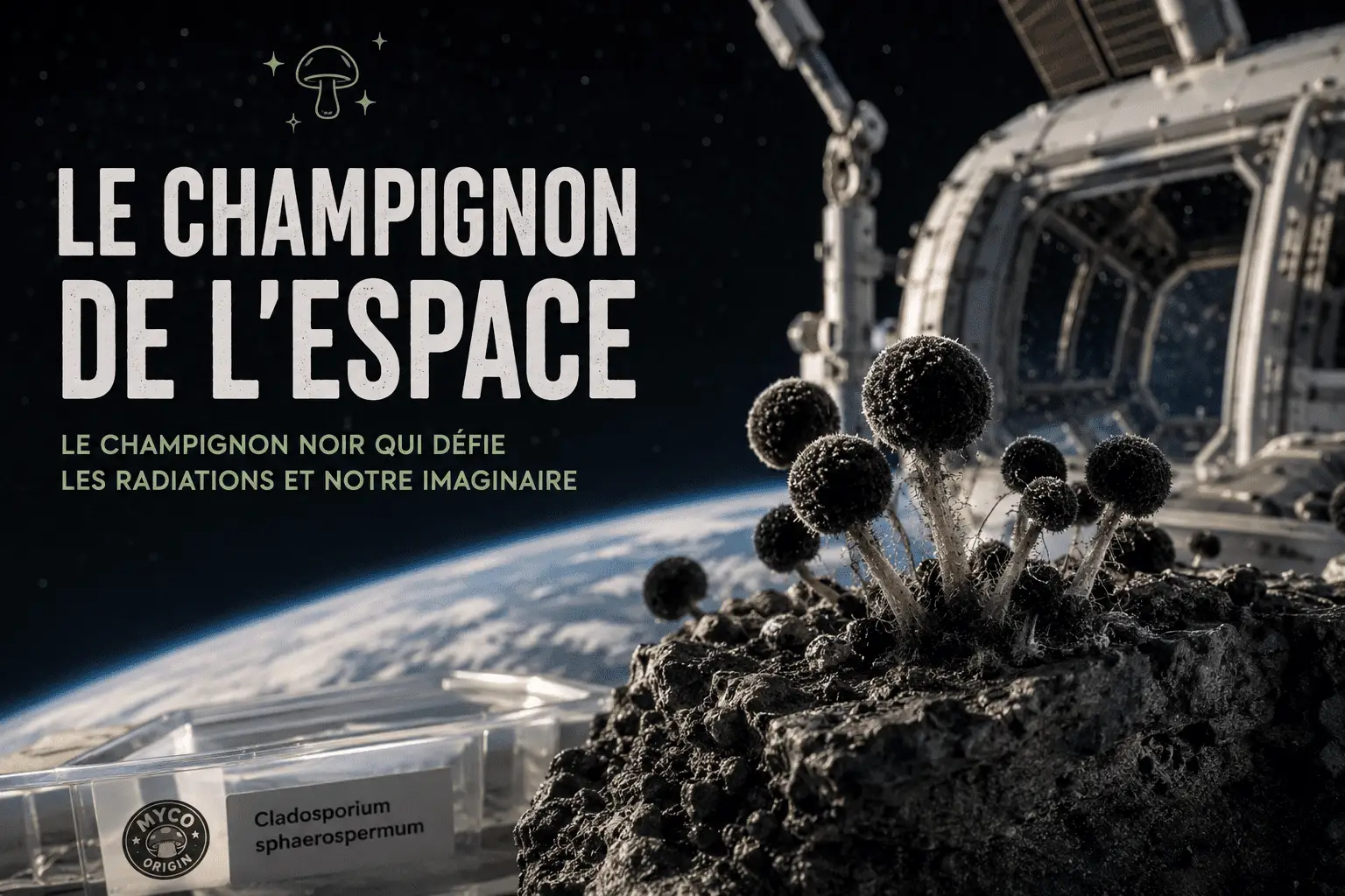 Le champignon de l’espace qui survit aux radiations